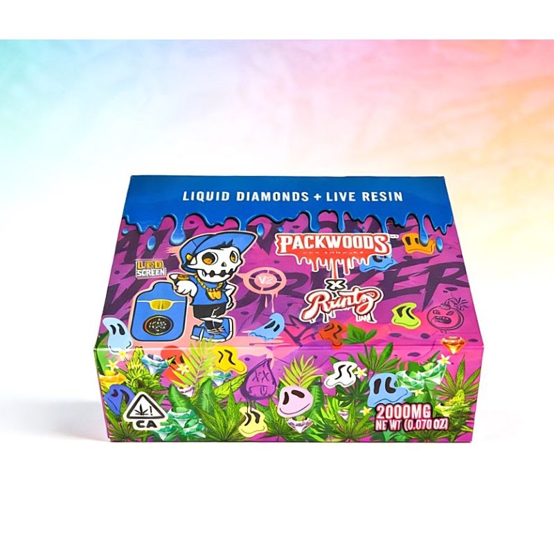 Packwoods Runty V2 1ml and 2ml Empty Disposable Vape Pen